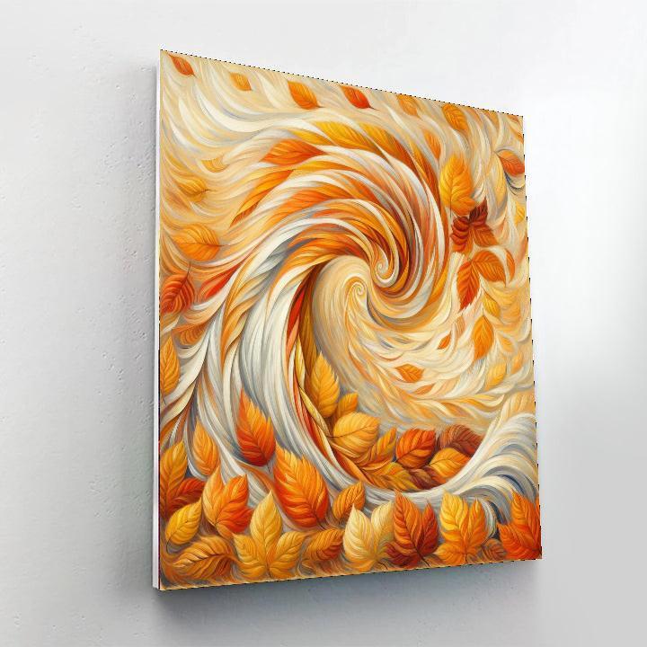 Autumnal Whisper Symphony Number Painting