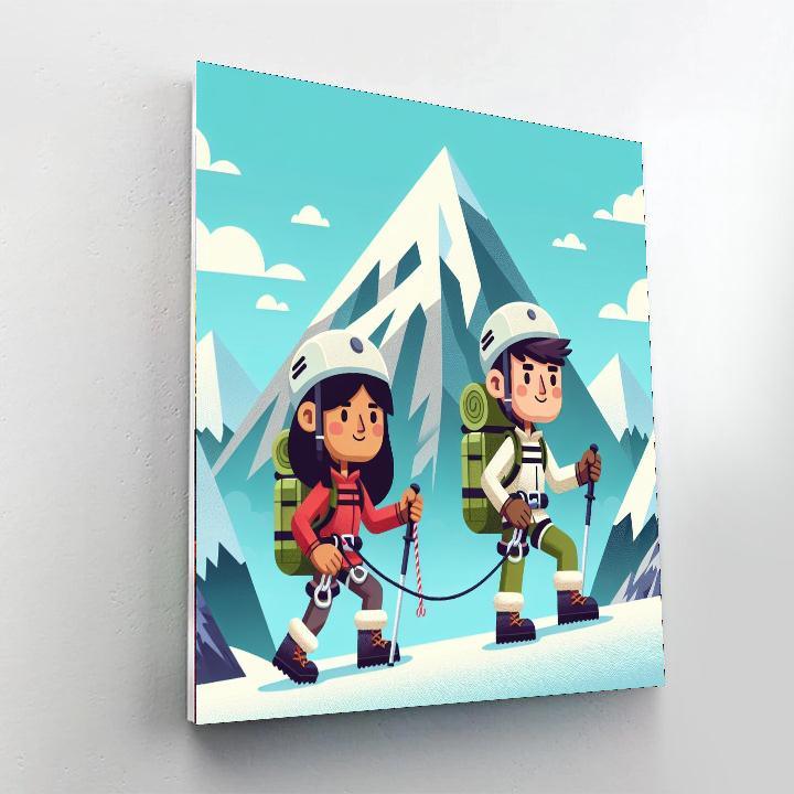 Mighty Mountain Expedition Numbered Painting Kits