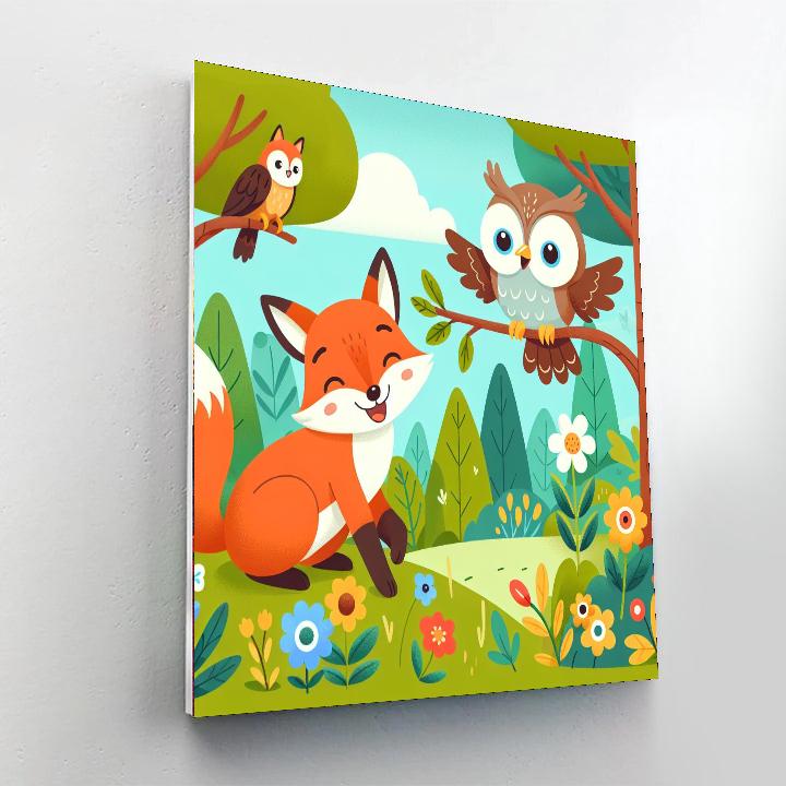 Forest Adventures Paint By Numbers
