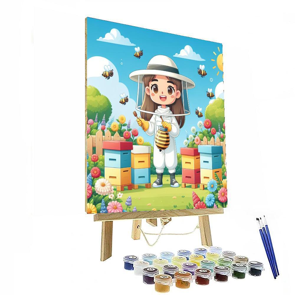 Busy Beekeeper Paint By Color