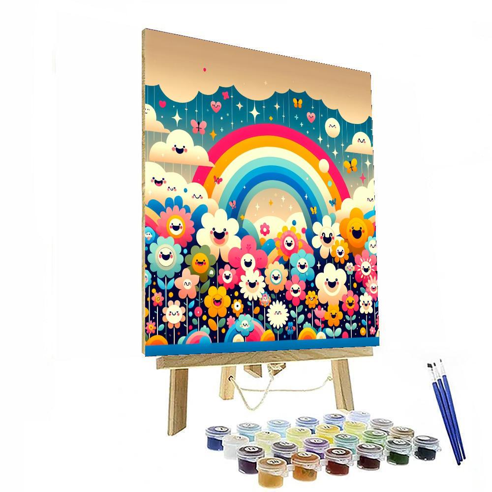 Magic Rainbow World Numbered Painting Kits