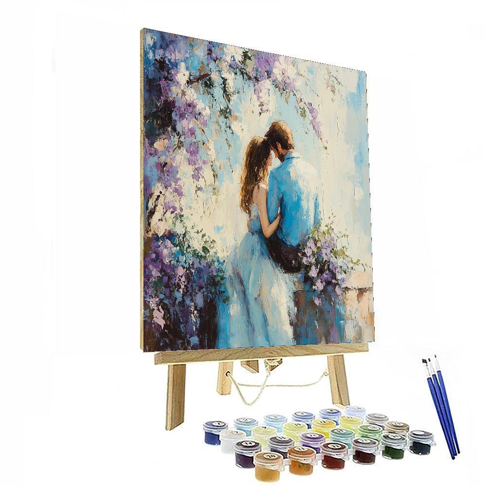 In The Embrace Of Love Number Painting