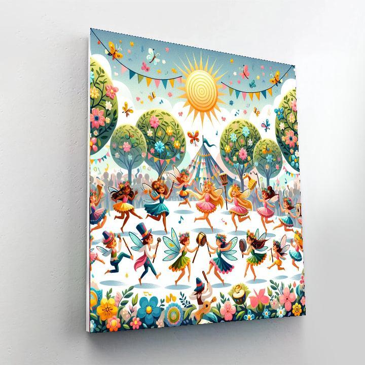Funky Fairy Festival Painting By Numbers Kit
