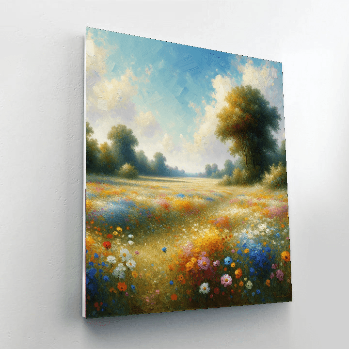 Sunny Meadows Daydream Paint By Numbers