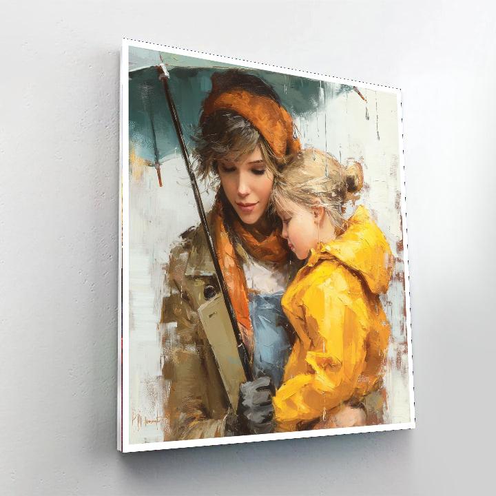 Through Every Moment Painting Number Kit