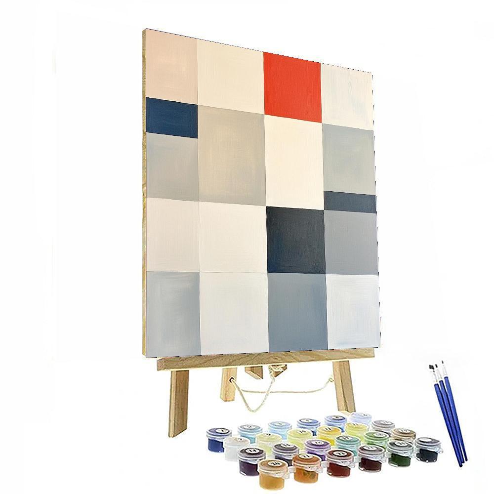 Kazimir Malevich Inspired Serene Minimalism  Numbered Painting Kits