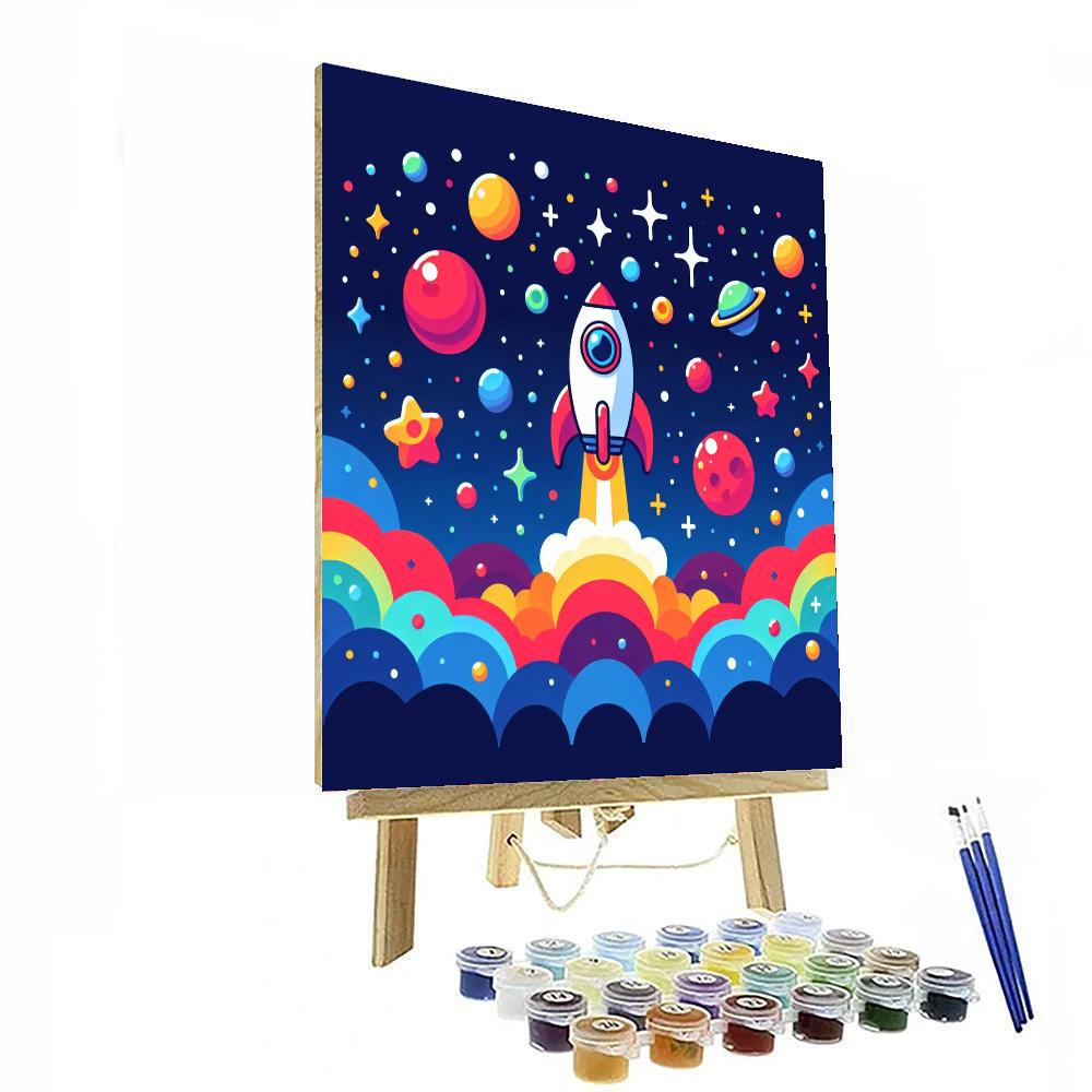 Creative Cosmos Paint By Numbers Art