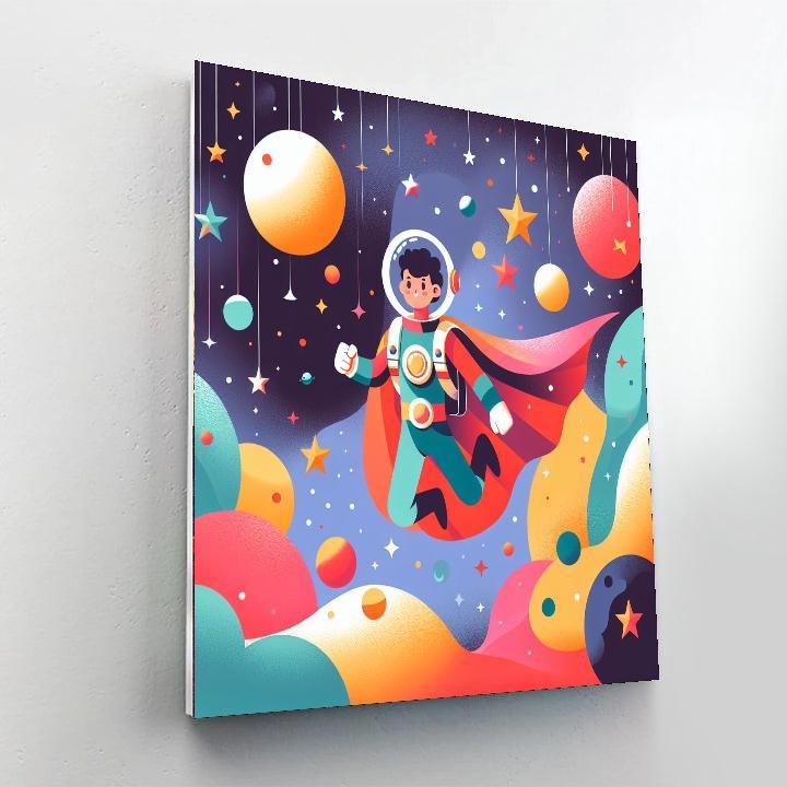 Galactic Hero's Mission Numbered Painting Kits