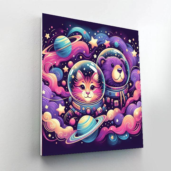 Sweet Dreams In Space Paint By Color