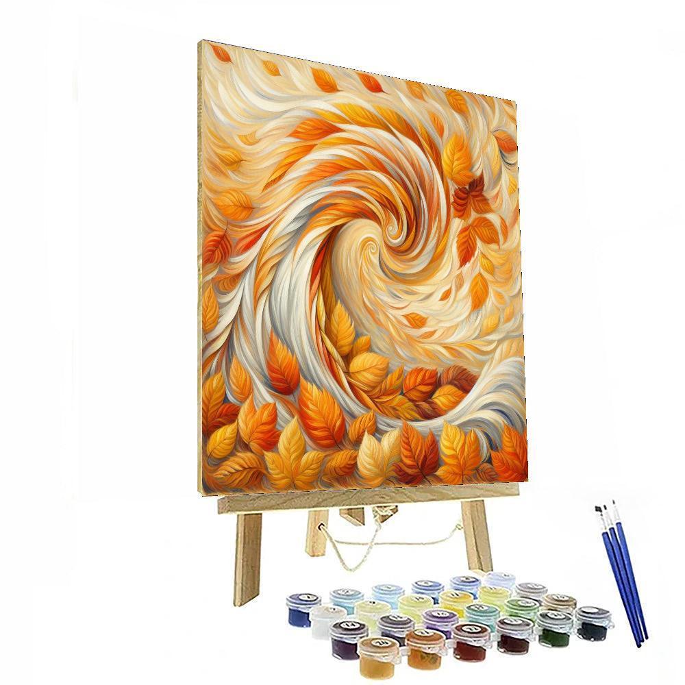 Autumnal Whisper Symphony Number Painting