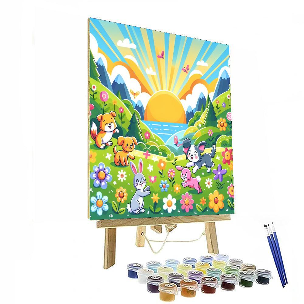 Fantasy Pet Adventure Paint By Numbers
