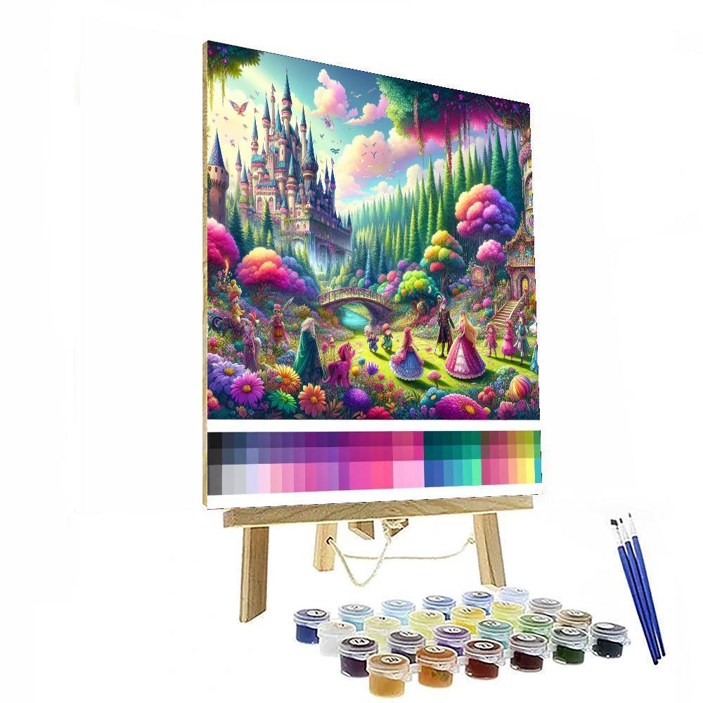 Fabulous Fairytale Adventure Painting By Numbers Kit