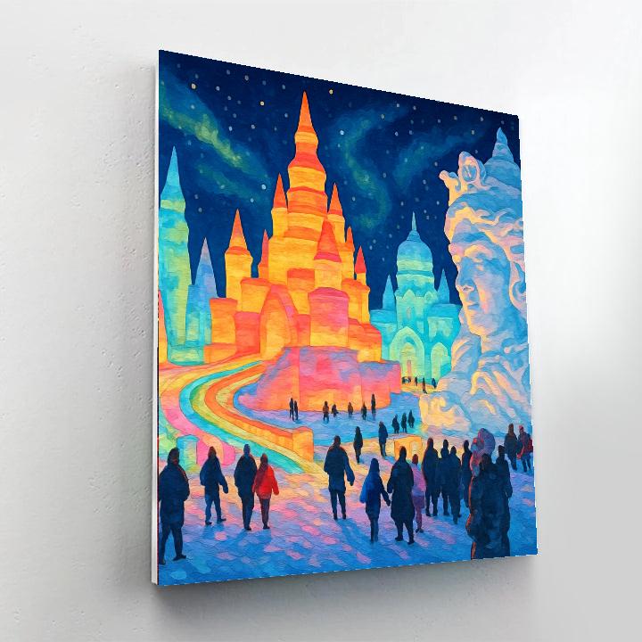 International Festival Of Ice And Snow Sculpture - Harbin Paint By Numbers Kits