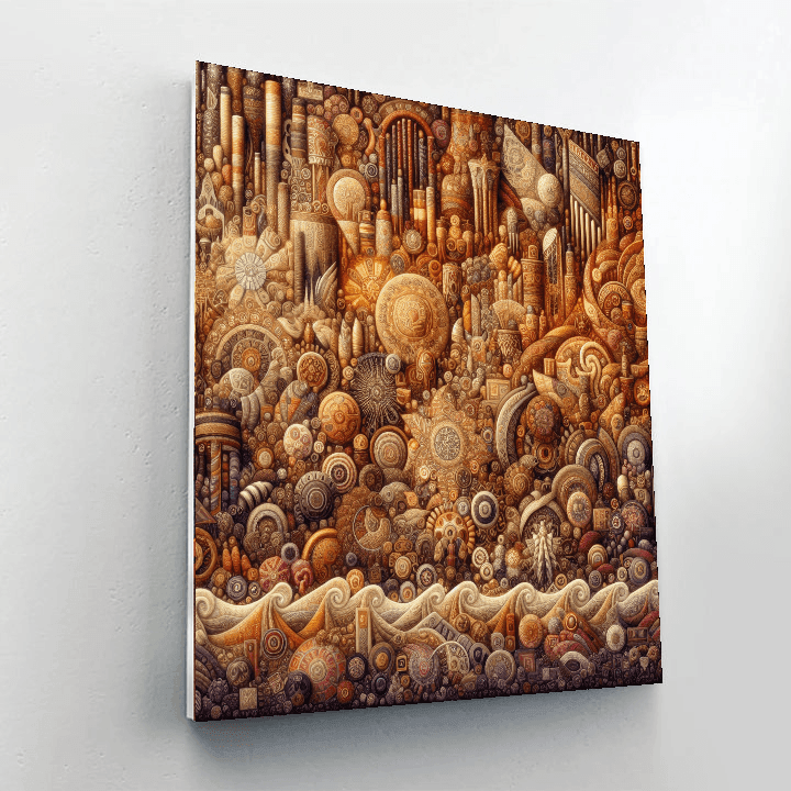 Cultural Heritage Tapestry Number Painting