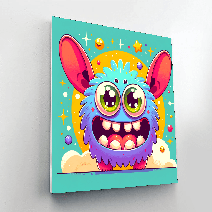 Silly Monster Adventure Numbered Painting Kits