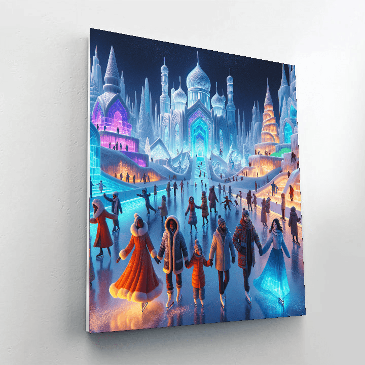 Snow And Ice Festival - Harbin, China Paint By Numbers Kits