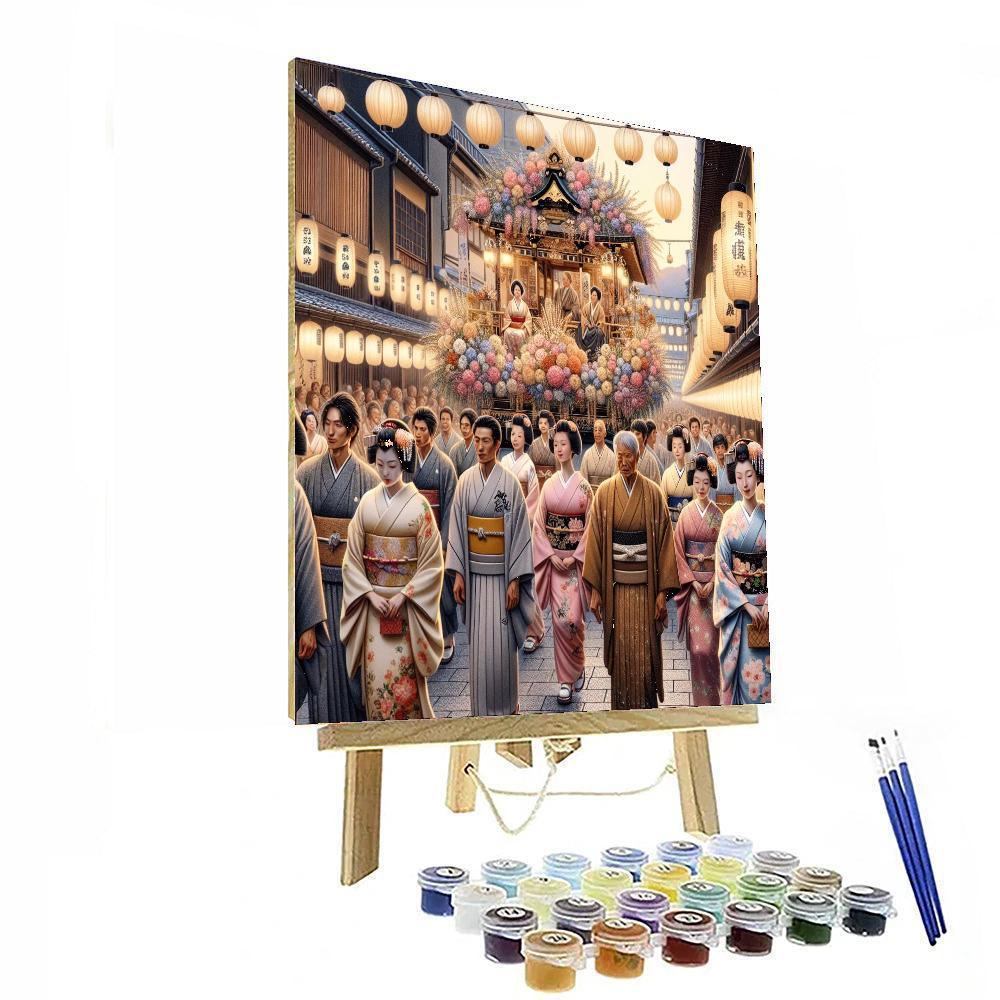 Gion Yodoya Festival - Kyoto, Japan Paint By Numbers