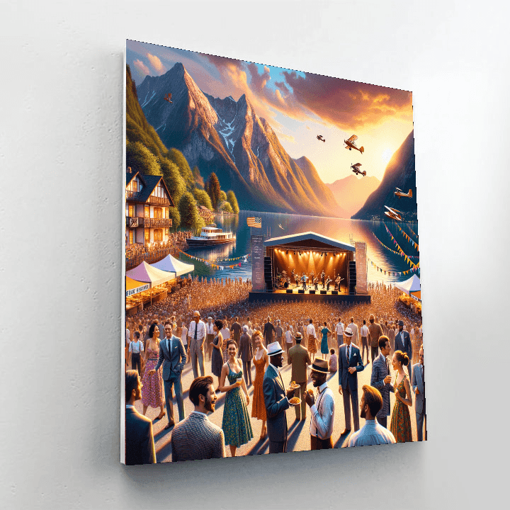 Montreux Jazz Festival - Montreux, Switzerland Paint By Number