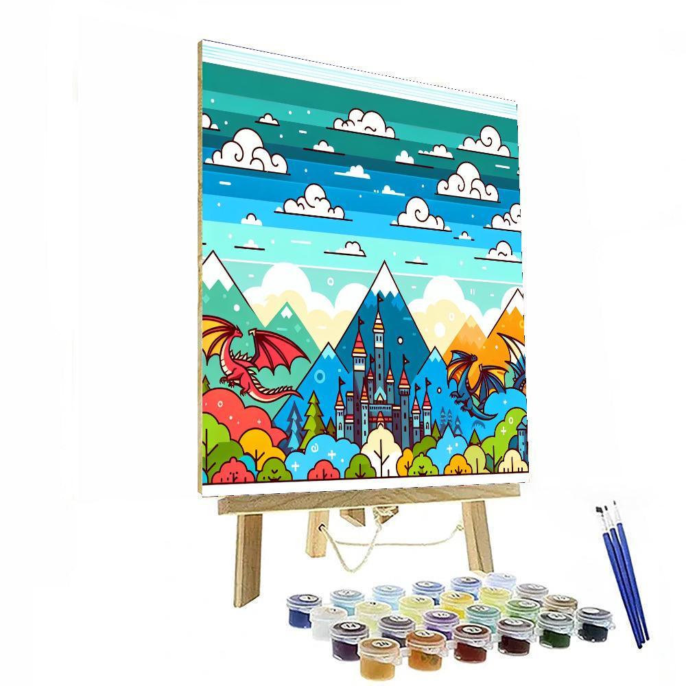 Fantasy Adventure World Paint By Color