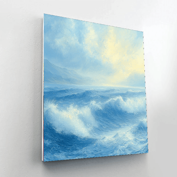 J.M.W. Turner Inspired Seascape Serenity  Paint By Color