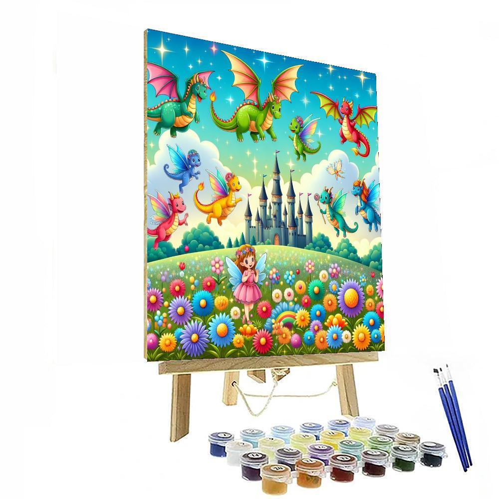 Magical Adventure Land Paint By Numbers Art