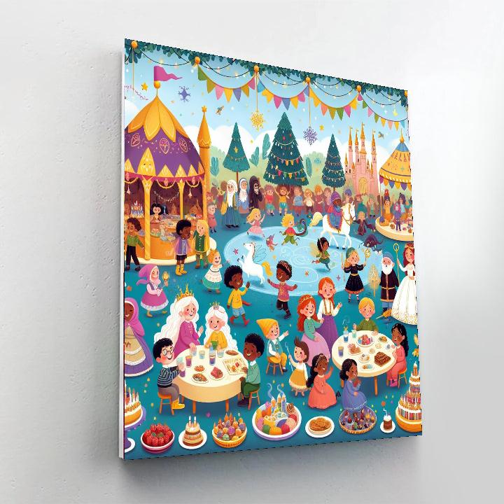 Magical Fairytale Festival Painting By Numbers Kit