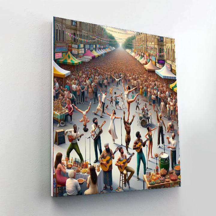 International Festival Of Street Performers - Canada Paint By Numbers