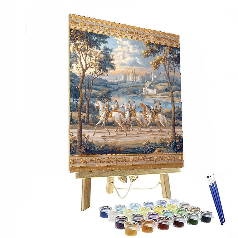 Jean-Auguste-Dominique Ingres Inspired History's Echoes  Paint By Numbers Kits