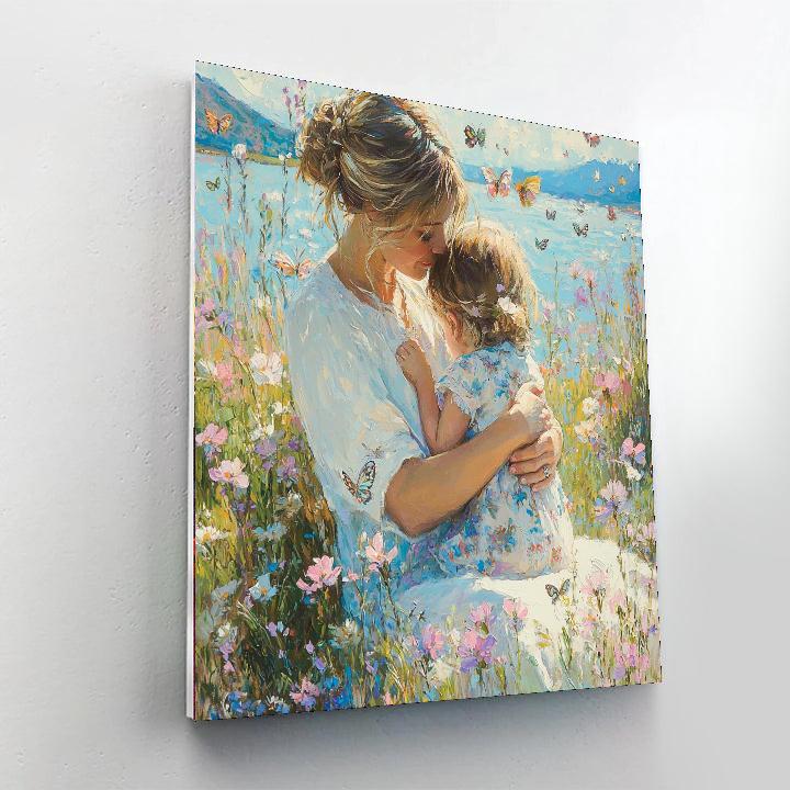 A Warm Embrace Painting By Numbers Kit