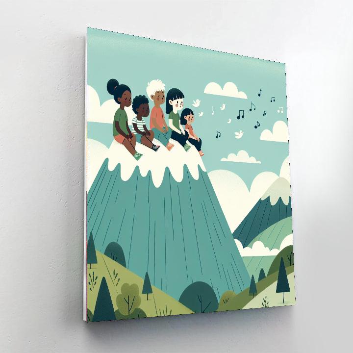 Mountain Melody Retreat Numbered Painting Kits