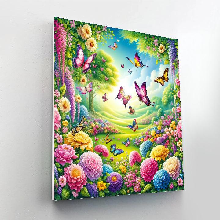 Garden Party Delights Numbered Painting Kits