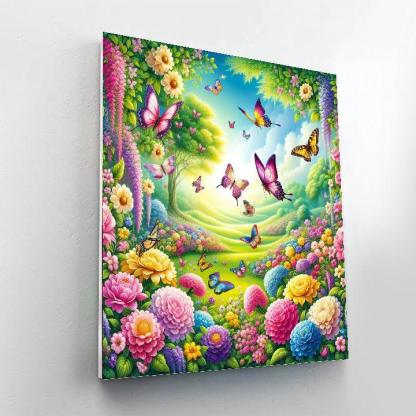 Garden Party Delights Numbered Painting Kits