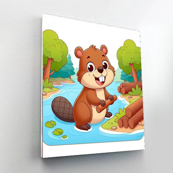 Eager Beaver Paint By Numbers Kits