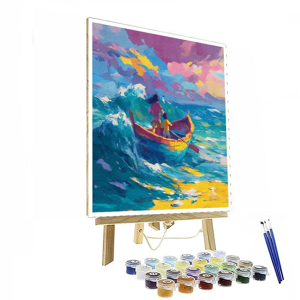 Sailing On Dream Waves Paint By Numbers Kits