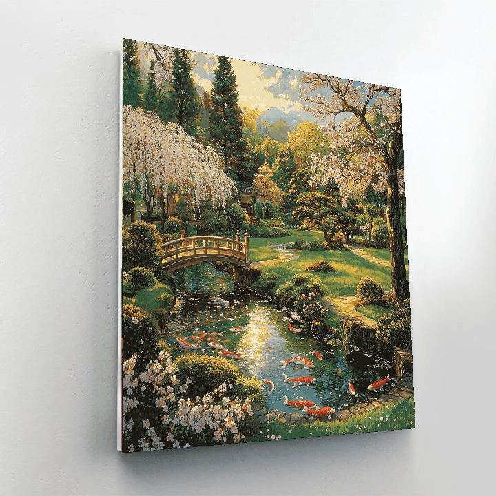 Shinjuku Gyoen National Garden - Tokyo Paint By Numbers Kits