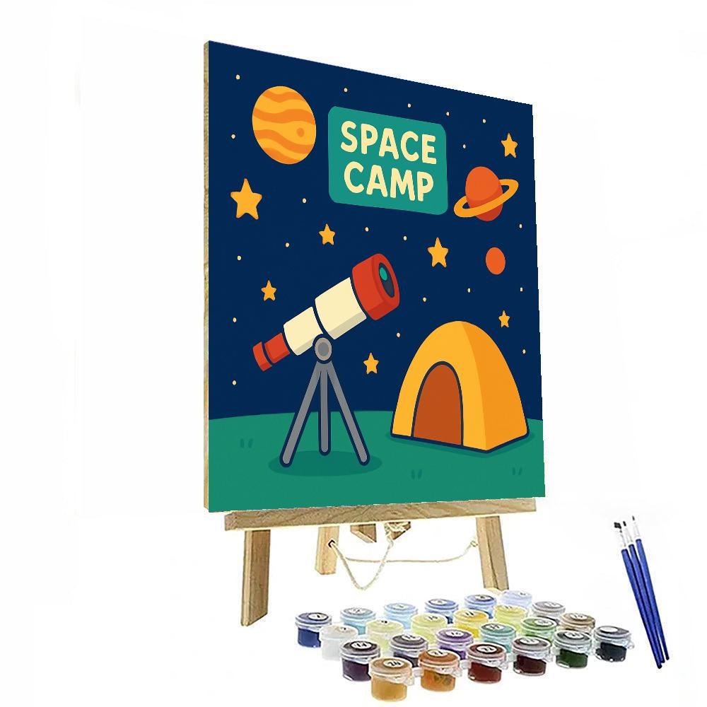 Space Explorer's Camp Paint By Numbers Kits