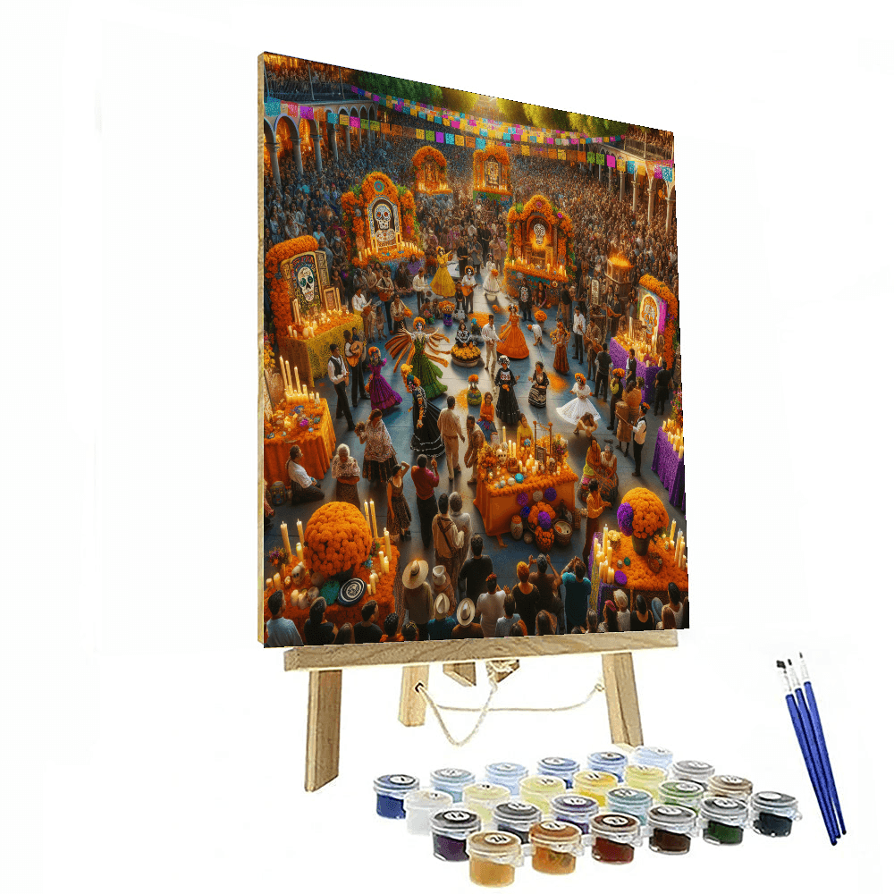 Dia De Los Muertos - Mexico Painting By Numbers Kit