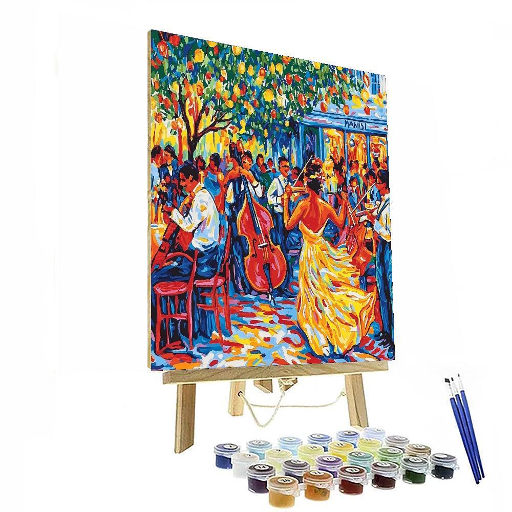Henri Matisse Inspired Joyful Music Party  Paint By Numbers