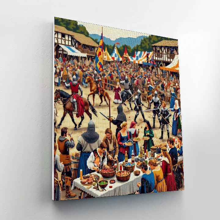 Texas Renaissance Festival - Usa Paint By Numbers