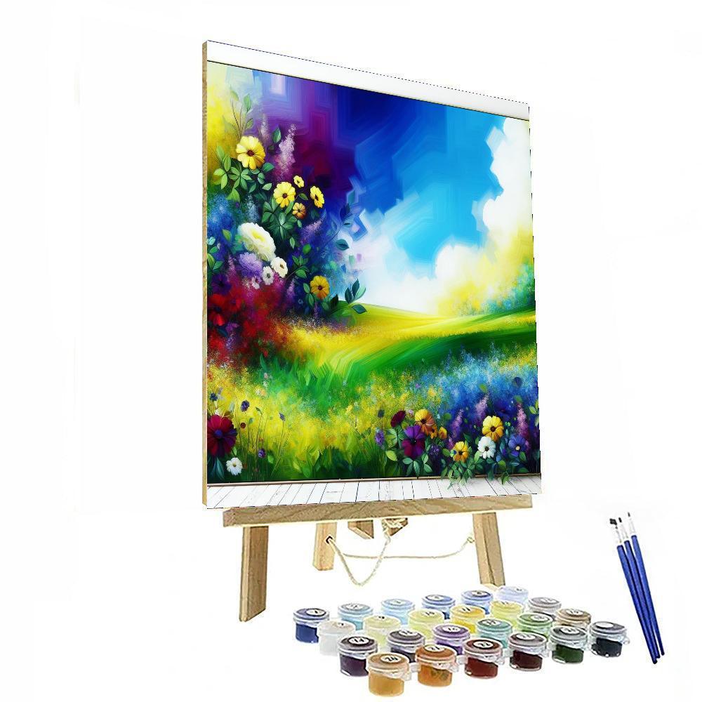 Charming Meadow Stroll Paint By Numbers Kits