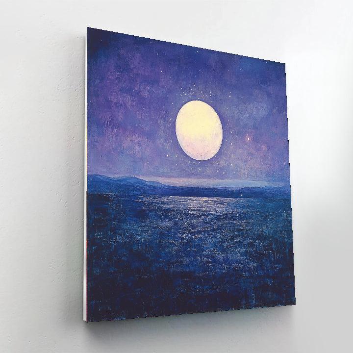 Edgar Degas Inspired Eclipsed Reverie  DIY Paint By Numbers