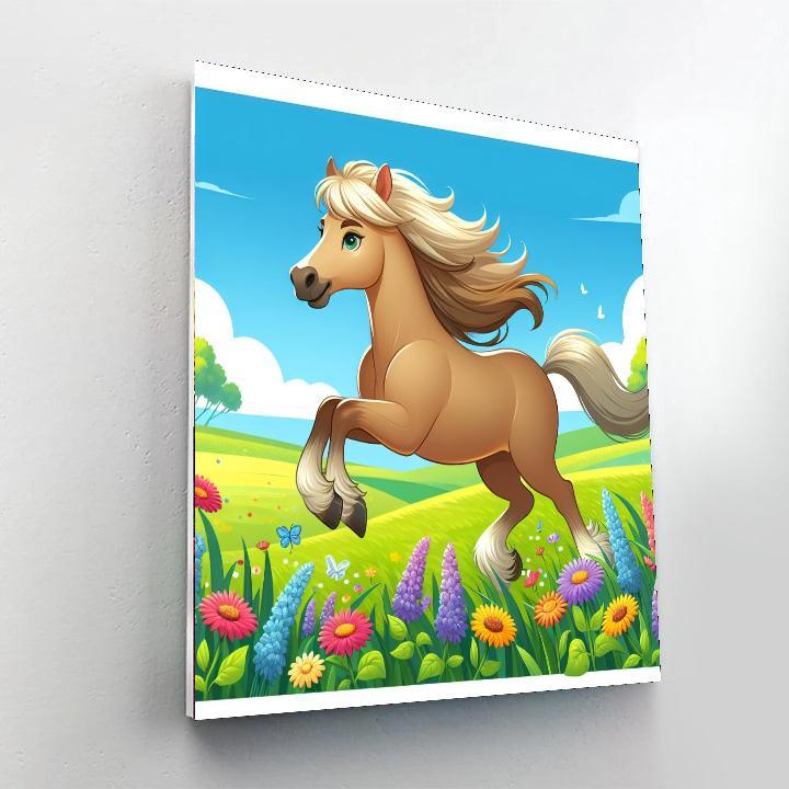 Adventure Horse Paint By Color