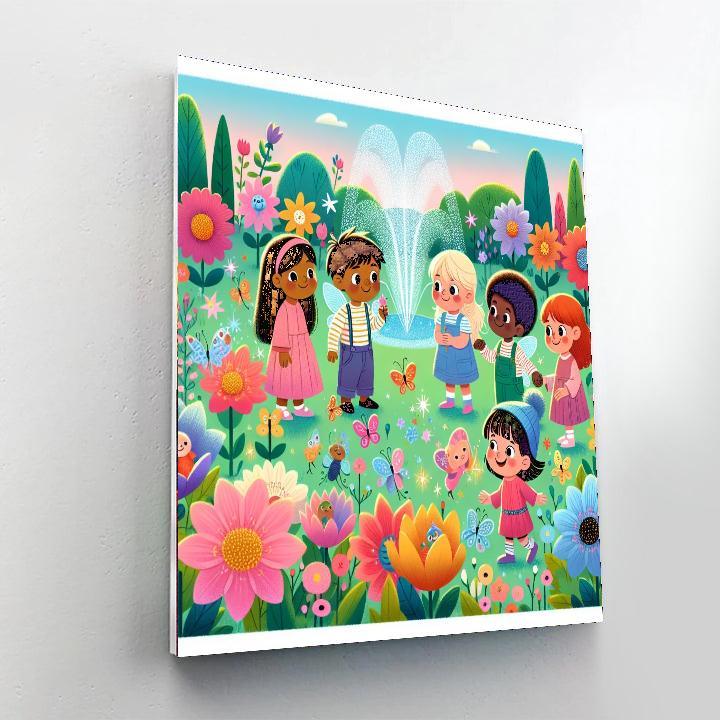 Enchanted Garden Quest Paint By Color