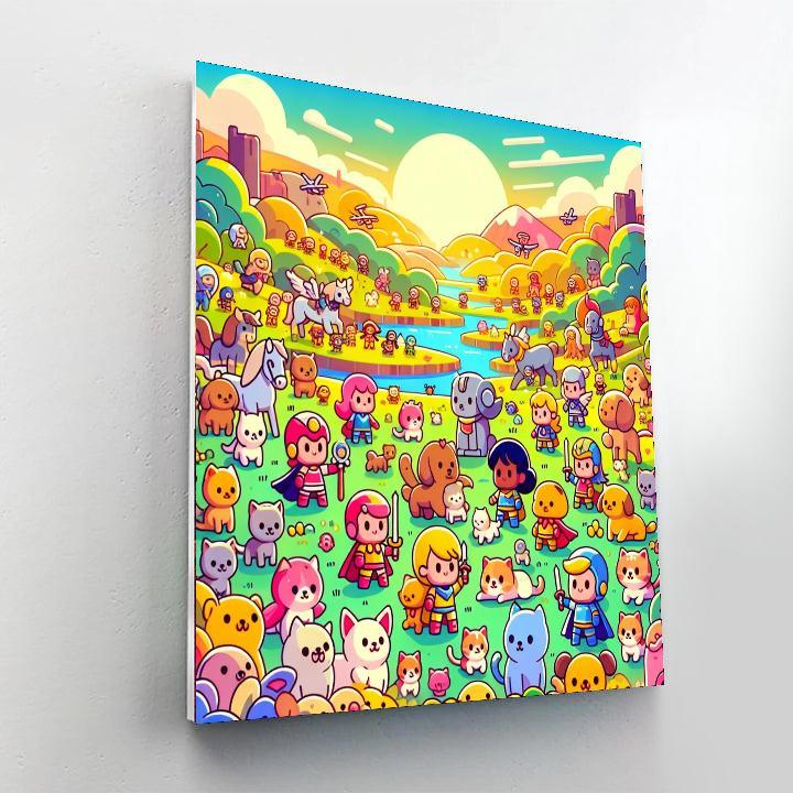 Heroic Rescue Mission Paint By Numbers