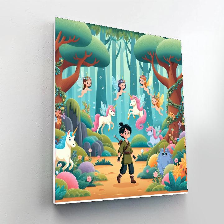 Mystic Forest Secrets DIY Paint By Numbers