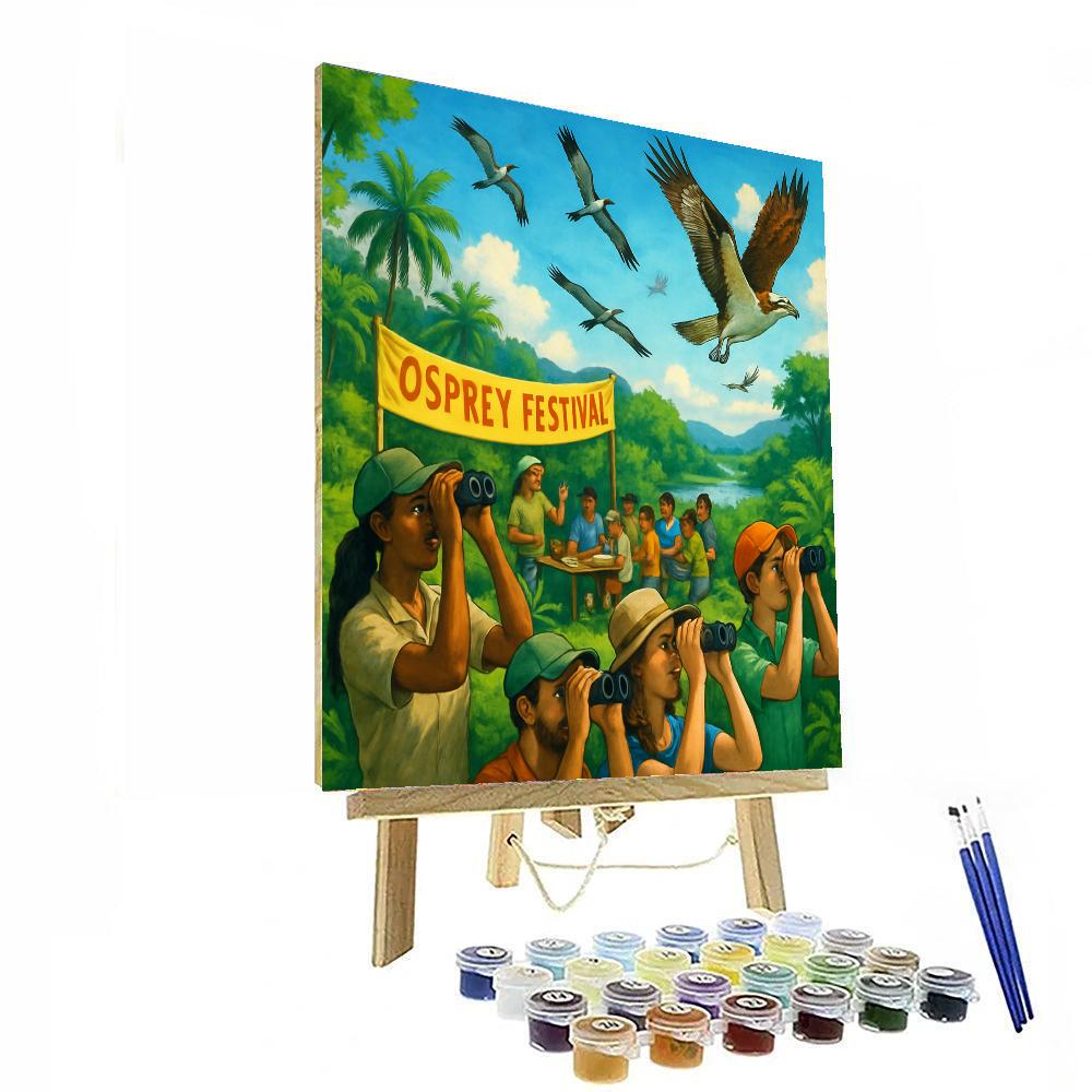 Osprey Festival Painting By Numbers Kit
