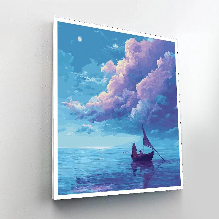 Sailing The Sea Of Dreams Paint By Numbers Kits
