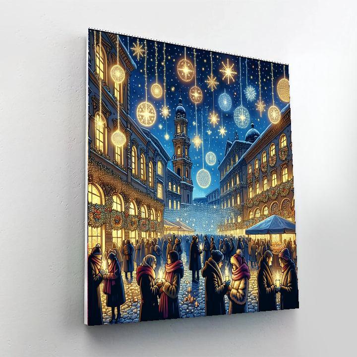 Festival Of The Lights - Lyon Paint By Color