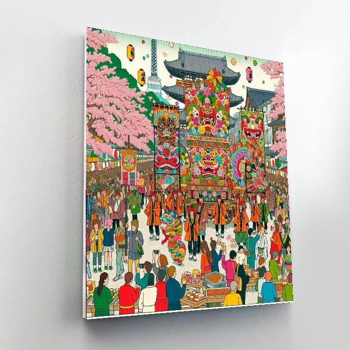 Festival Of The Steel Phallus - Kawasaki Numbered Painting Kits