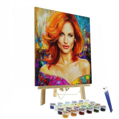 Jessica Chastain: The Chameleon Of Cinema Unveiled Numbered Painting Kits